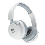 Portronics Muffs M2 Bluetooth Headphones , Foldable Design(White)